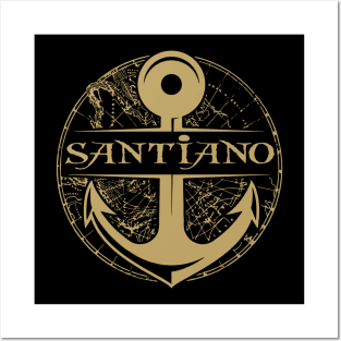 SANTIANO BAND Posters and Art